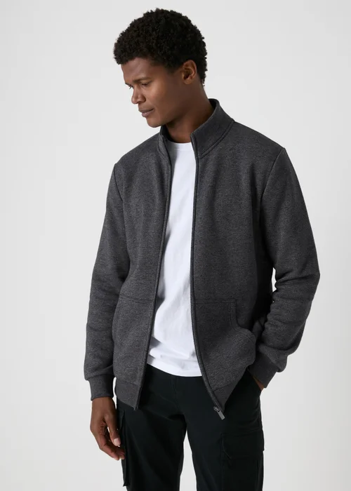 Grey Grindle Zip Up Jacket - S Image 1