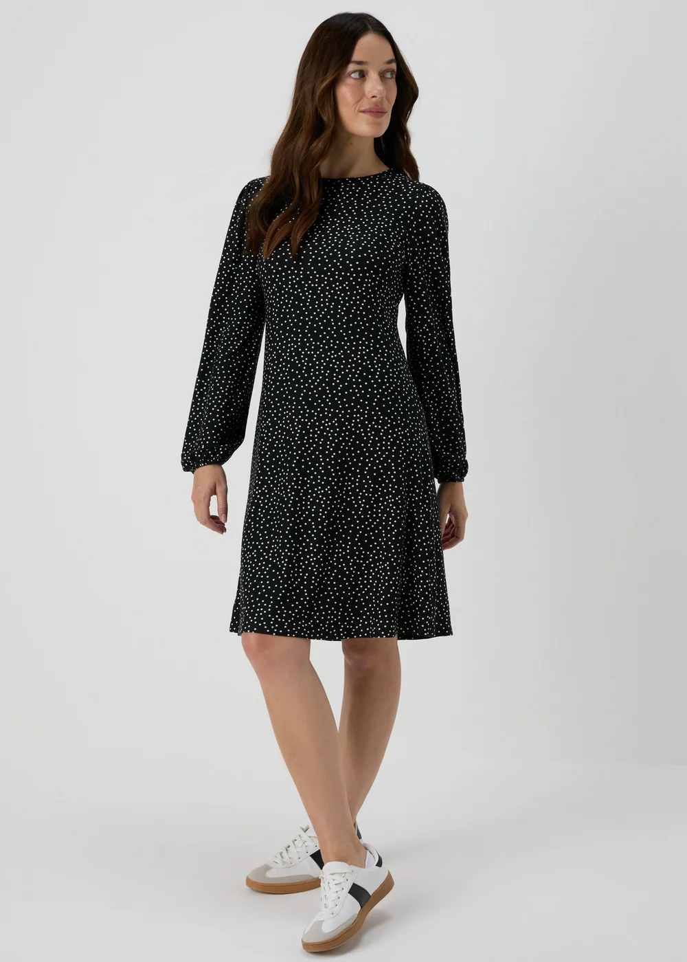 Black Spot Mini Dress - 8 Image 1