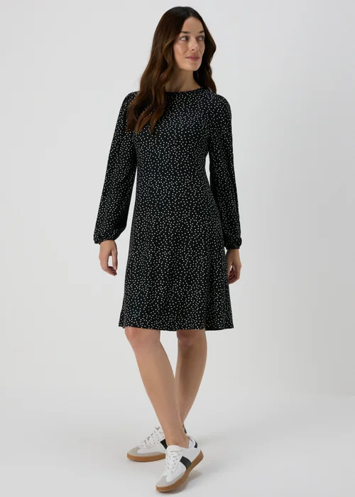 Black Spot Mini Dress - 8 Image 1