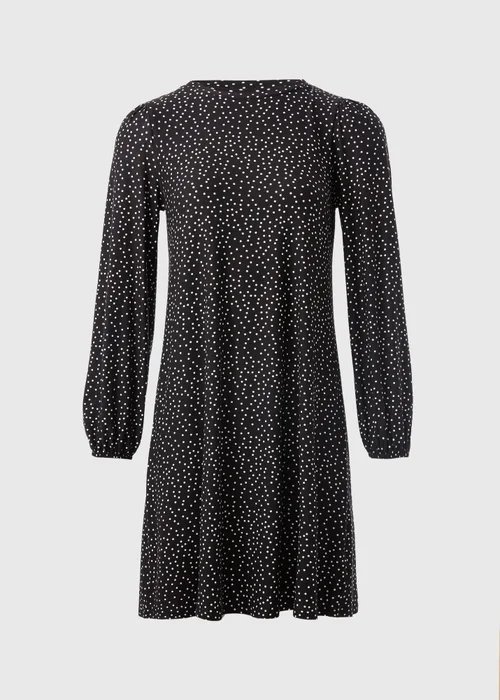 Black Spot Mini Dress - 8 Image 4