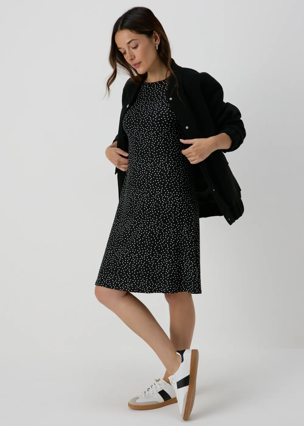 Black Spot Mini Dress - 8 Image 3