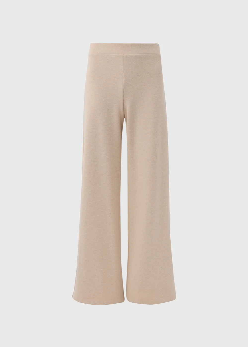 Cream Co Ord Soft Touch Wide Leg Trousers - 8 Image 5