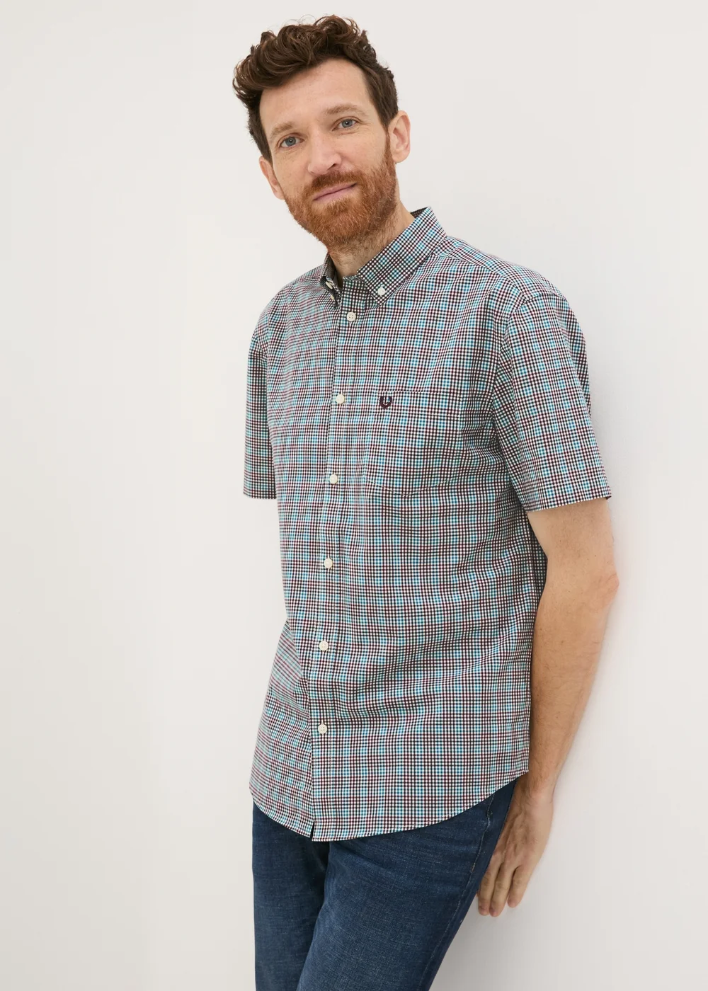 Lincoln Multicoloured Super Soft Shirt - S Image 1