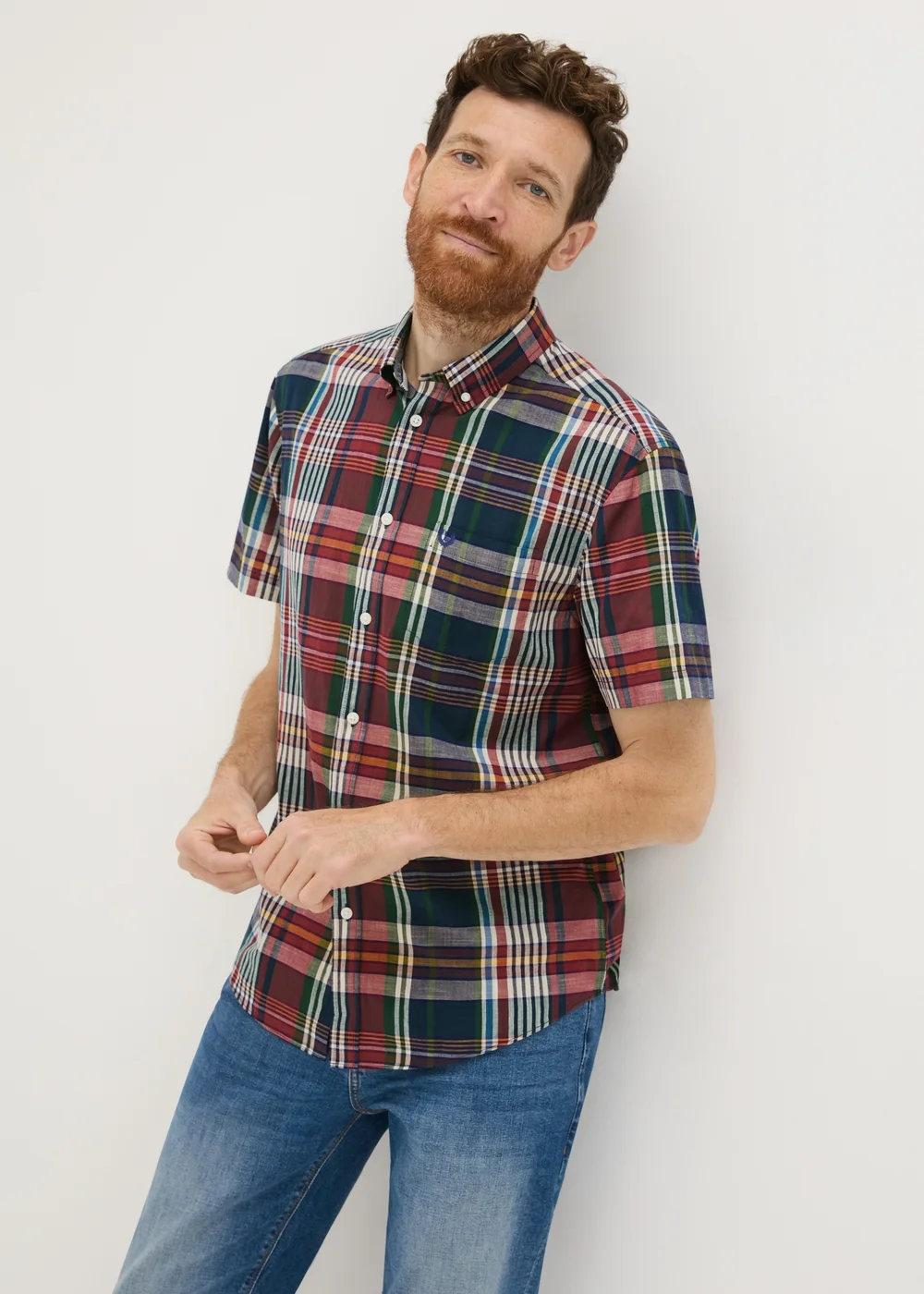 Lincoln Multicolour Check Shirt - S Image 1