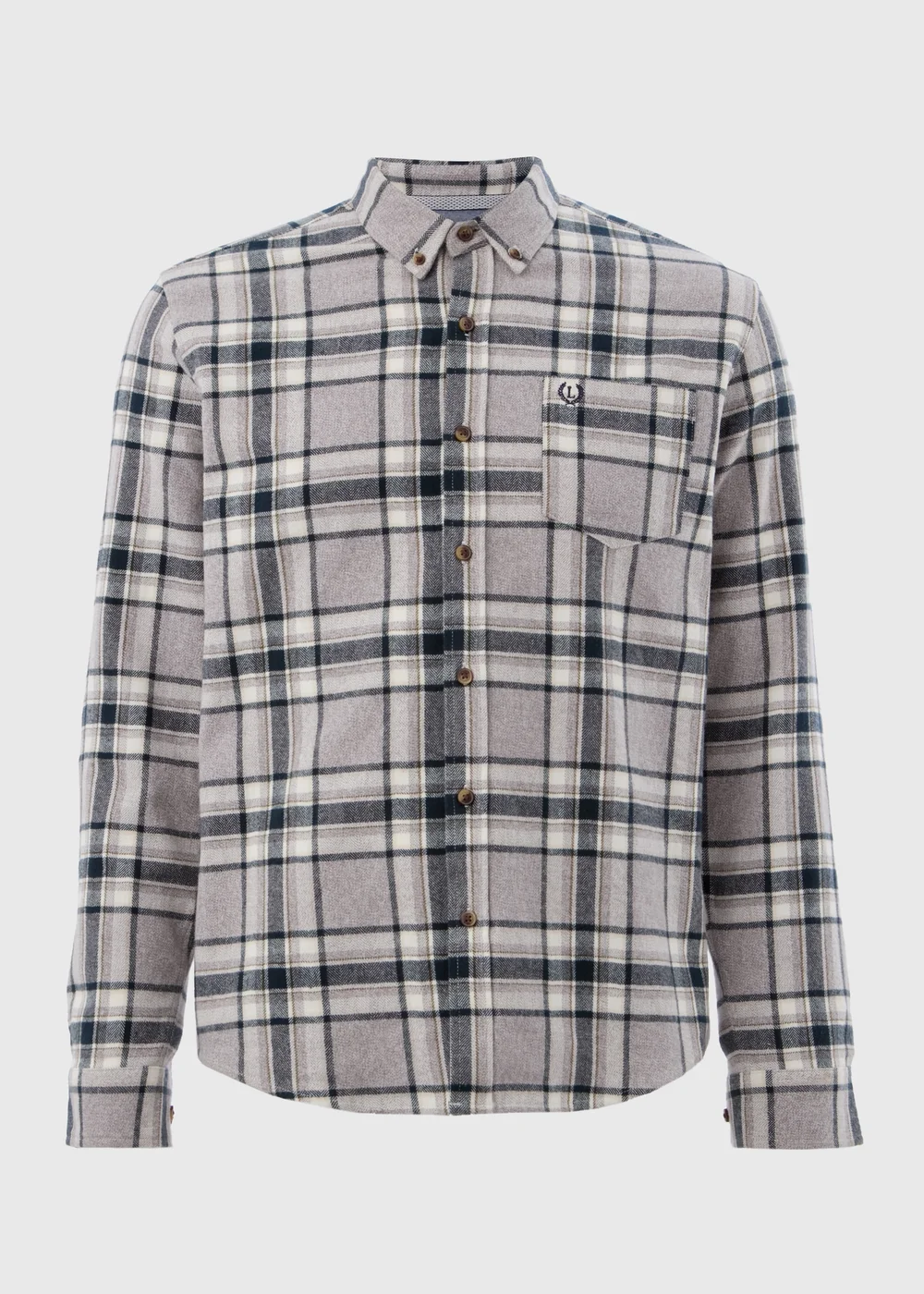 Lincoln Grey Grindle Check Shirt - S Image 4