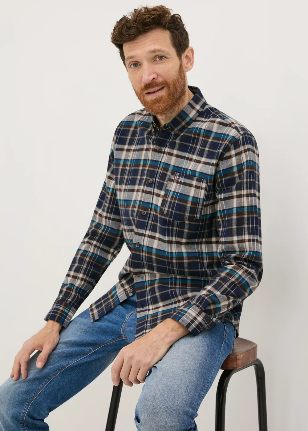 Lincoln Multicolour Check Shirt - S Image 3