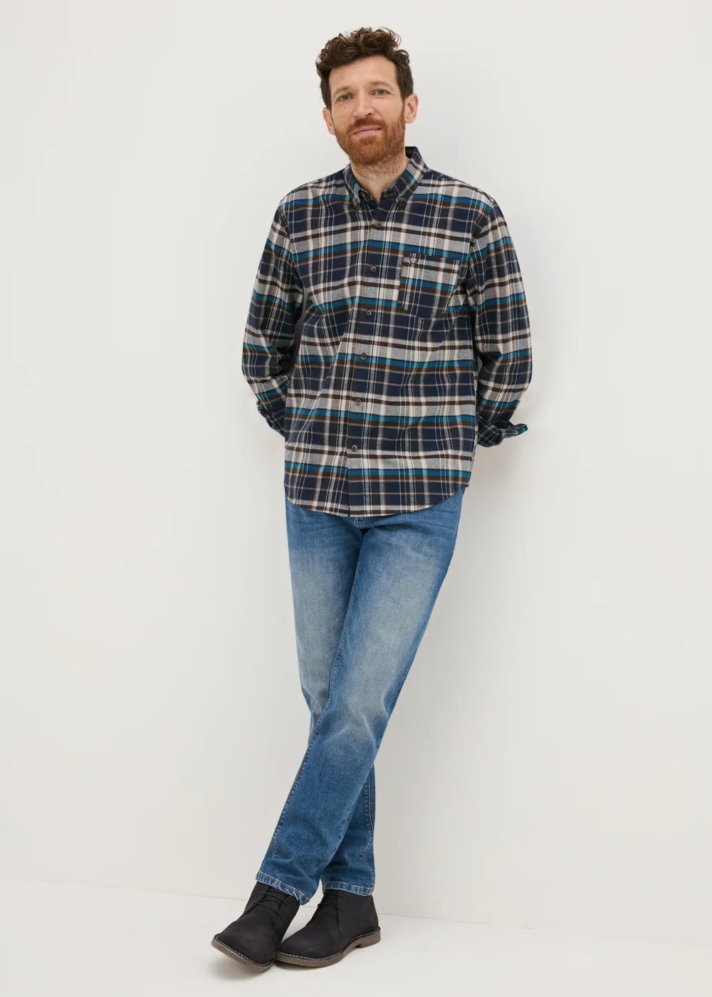 Lincoln Multicolour Check Shirt - S Image 1