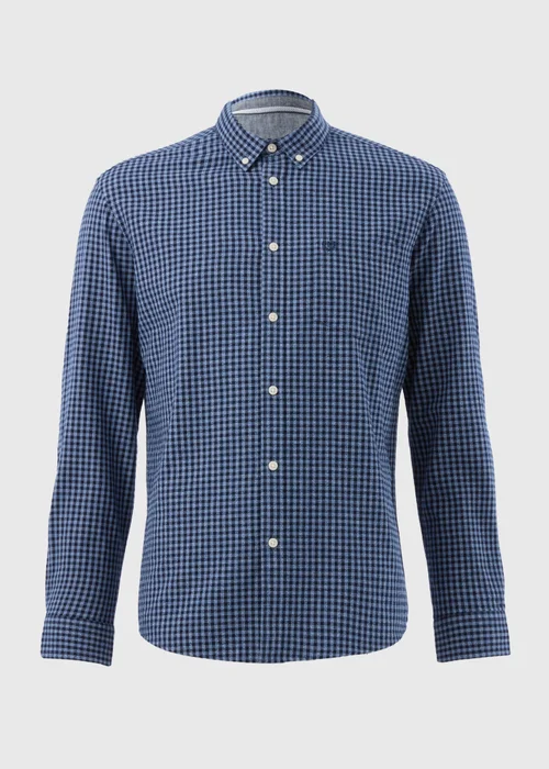 Lincoln Blue Gingham Check Shirt - S Image 4