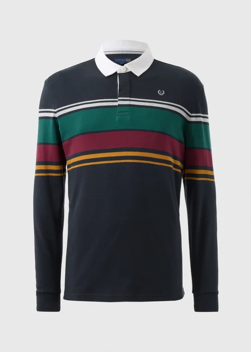 Lincoln Multicolour Rugby Polo Shirt - S Image 4