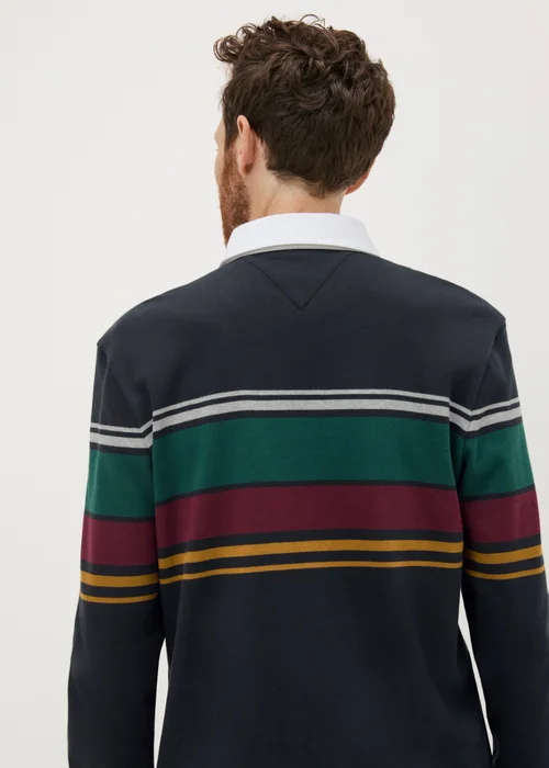 Lincoln Multicolour Rugby Polo Shirt - S Image 2