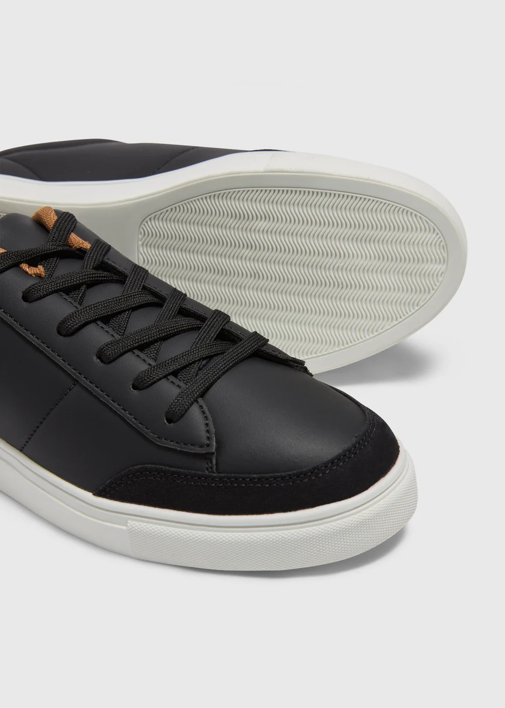 Black Basic Trainers - Size 6 Image 2