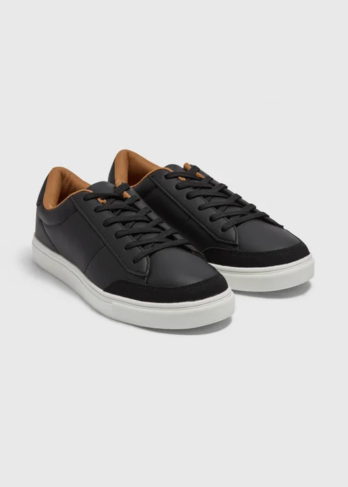 Black Basic Trainers - Size 6 Image 1
