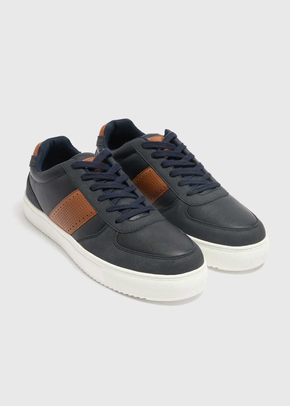 Navy Smart Trainers - Size 6 Image 1
