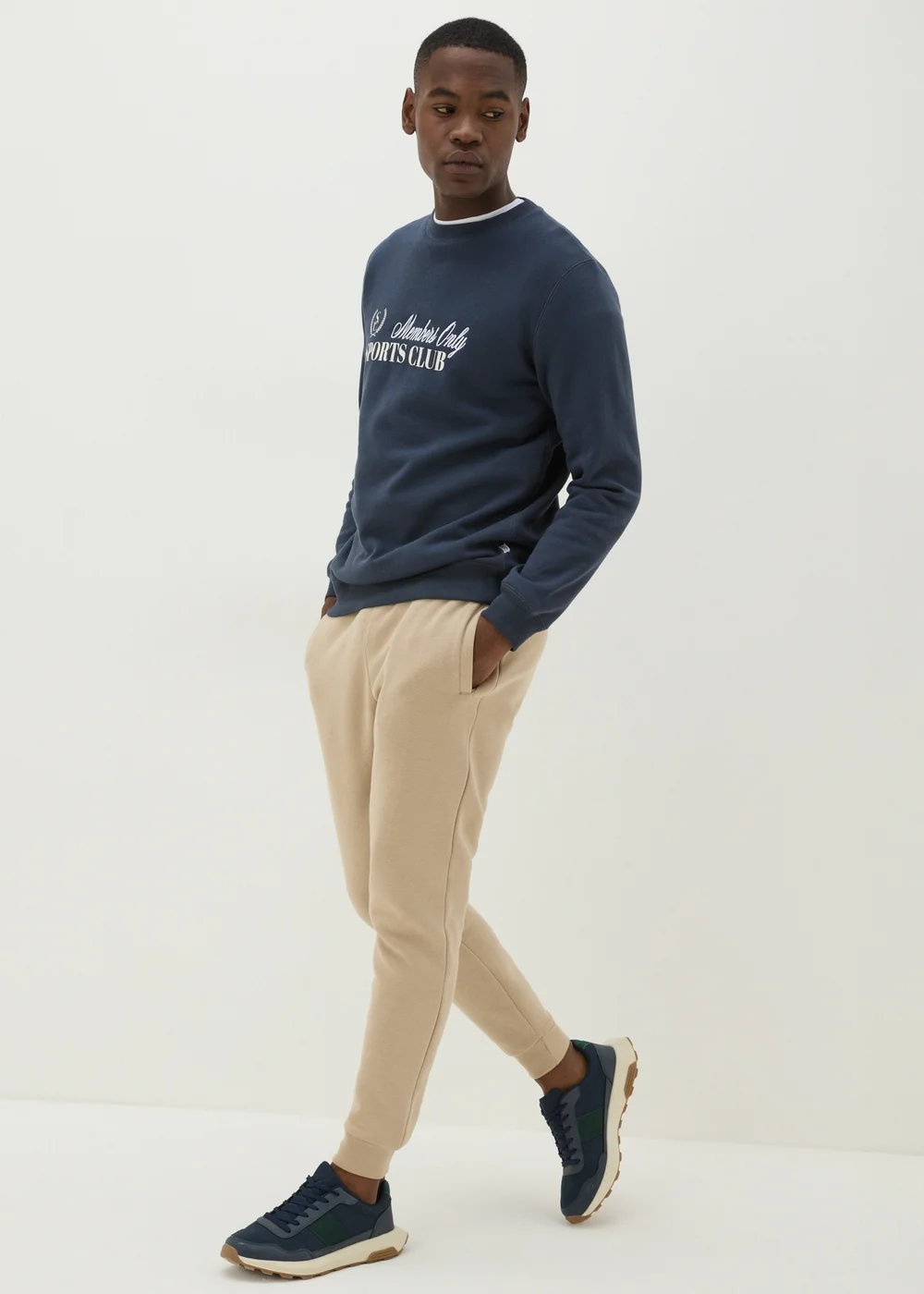 Stone Slim Fit Jogging Bottoms - XS Image 1