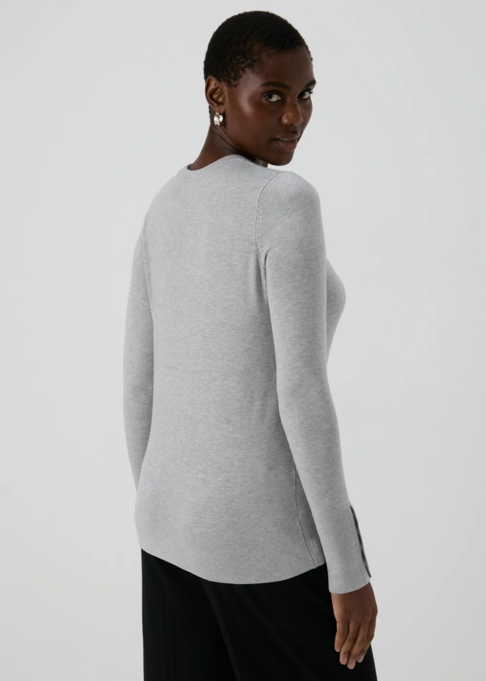 Et Vous Grey Gauge Jumper - 8 Image 2