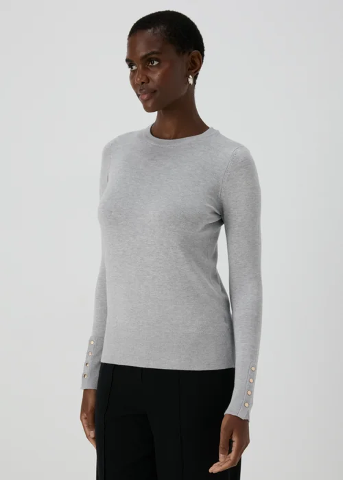 Et Vous Grey Gauge Jumper - 8 Image 1