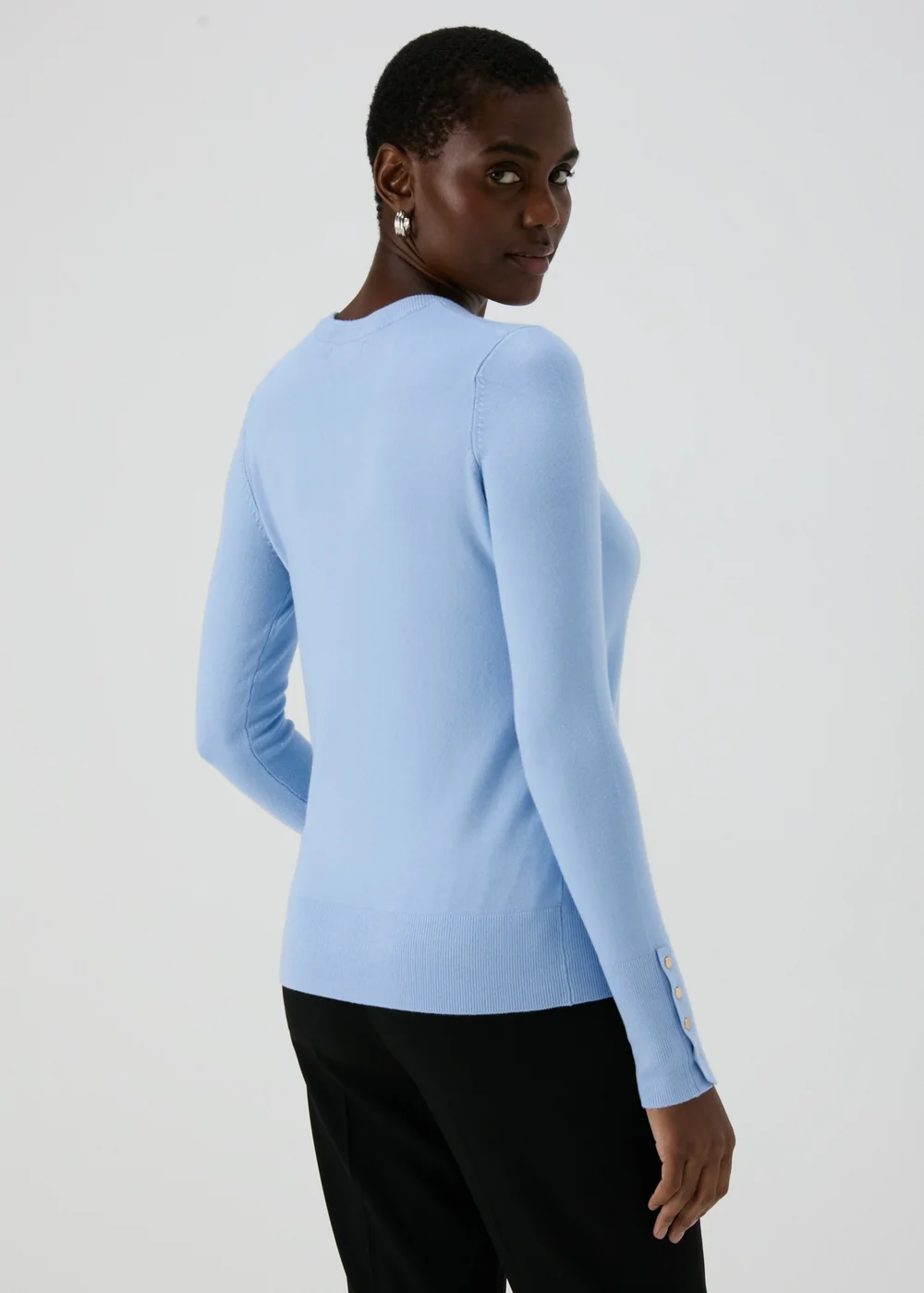 Et Vous Blue Gauge Jumper - 8 Image 2