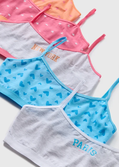 Girls Multicolour Crop Tops (7-13yrs) - 6-7 Yrs Image 2