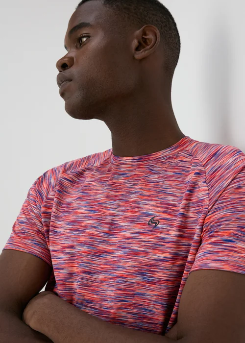 Souluxe Coral Space Dye T-Shirt - S Image 3