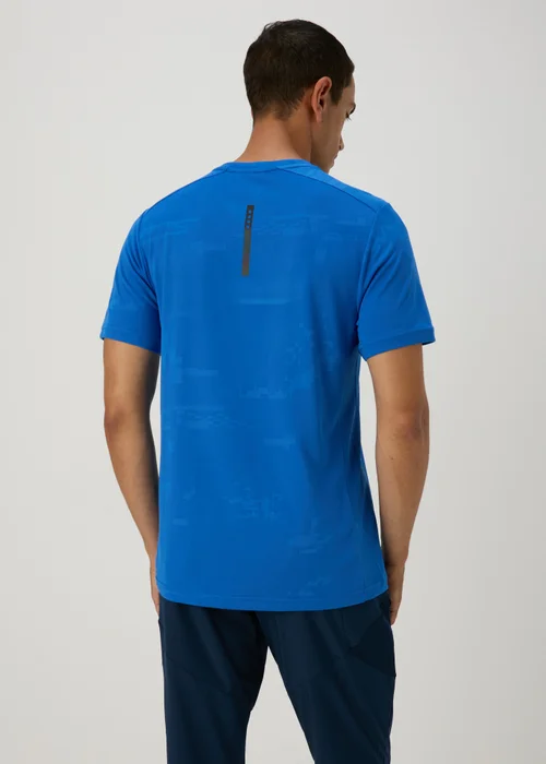 Blue Souluxe Jacquard T-Shirt - XS Image 2