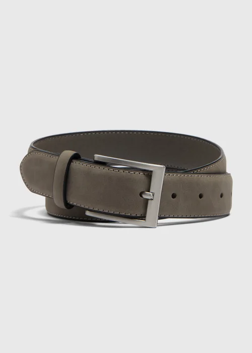 Grey Suede Essential Belt - Small Image 1