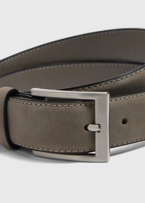 Grey Suede Essential Belt - Small Image 2