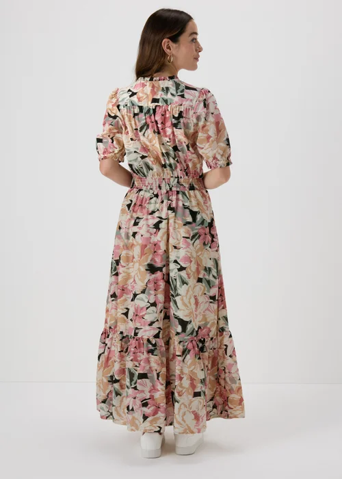 Papaya Petite Pink Floral Midi Dress - 6 Image 2