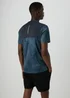 Souluxe Blue Printed Mesh T-Shirt - XS Image 2