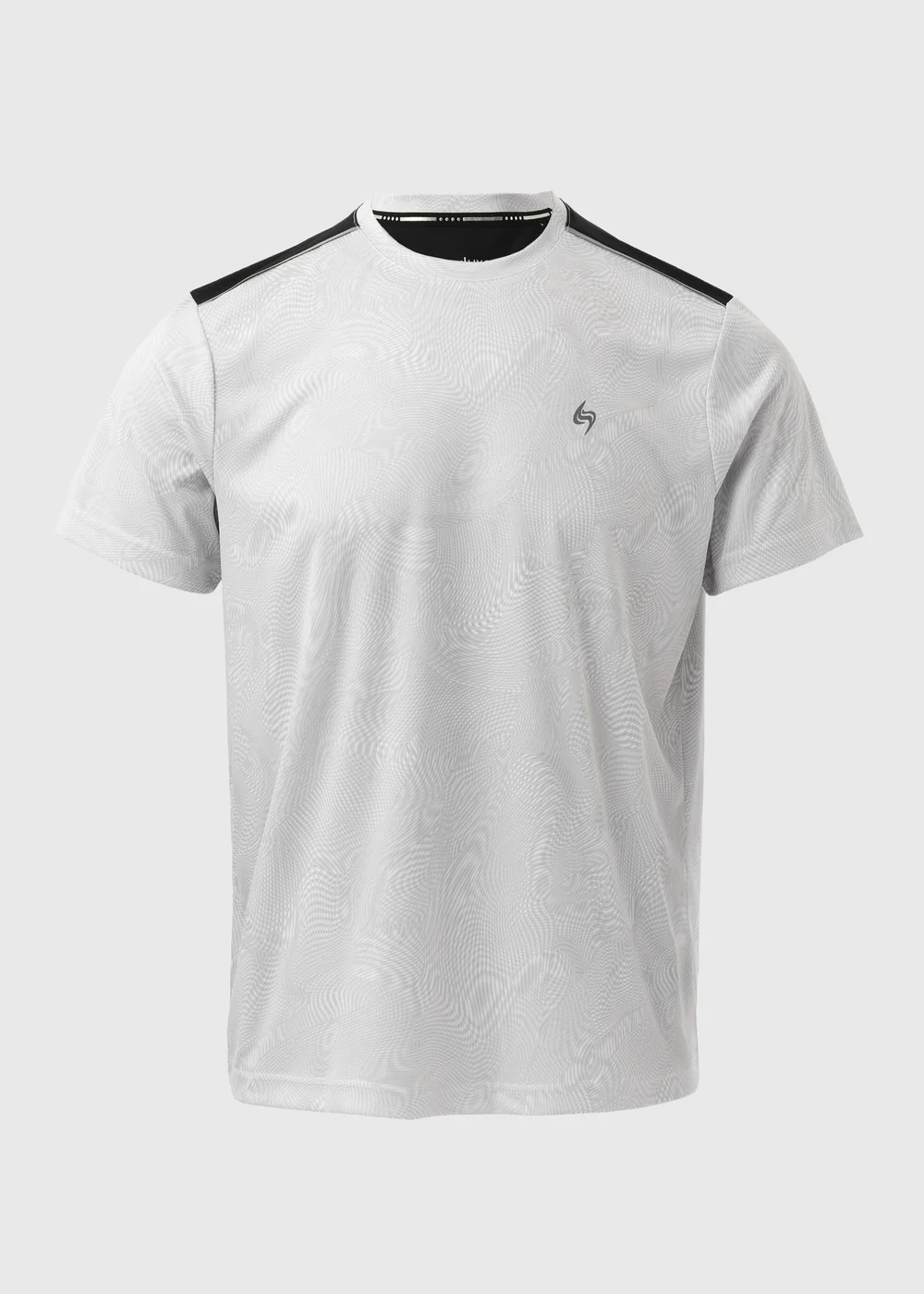 Souluxe White Print Mesh T-Shirt - XS Image 5