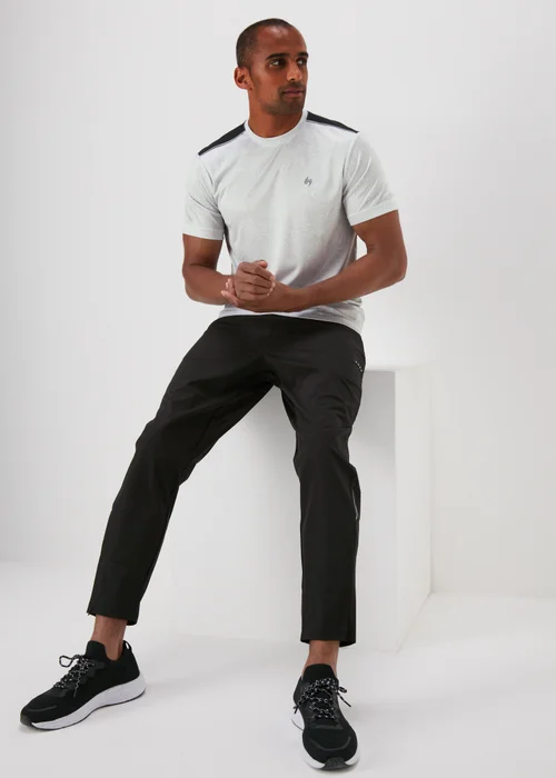 Souluxe White Print Mesh T-Shirt - XS Image 4