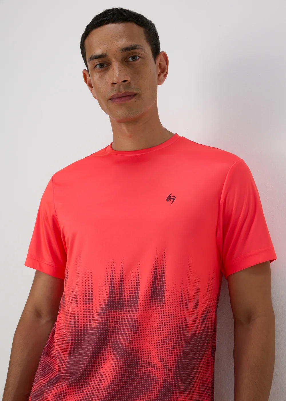 Souluxe Coral Dip Dye T-Shirt - XS Image 3
