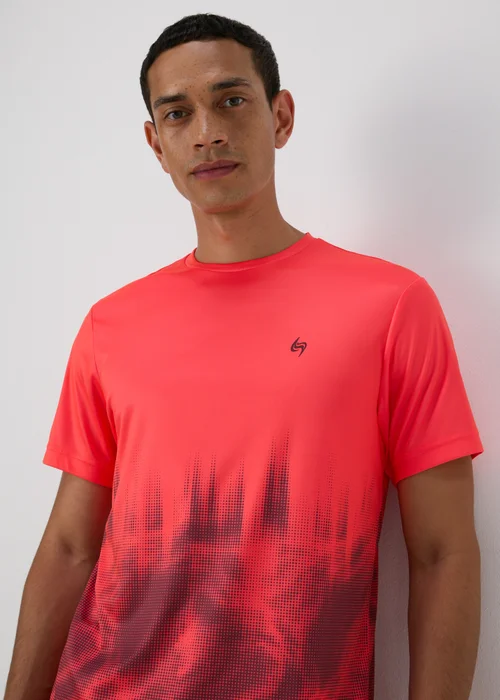 Souluxe Coral Dip Dye T-Shirt - XS Image 3