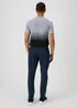 Souluxe Navy Panelled Jogging Bottoms - Extra small Image 2
