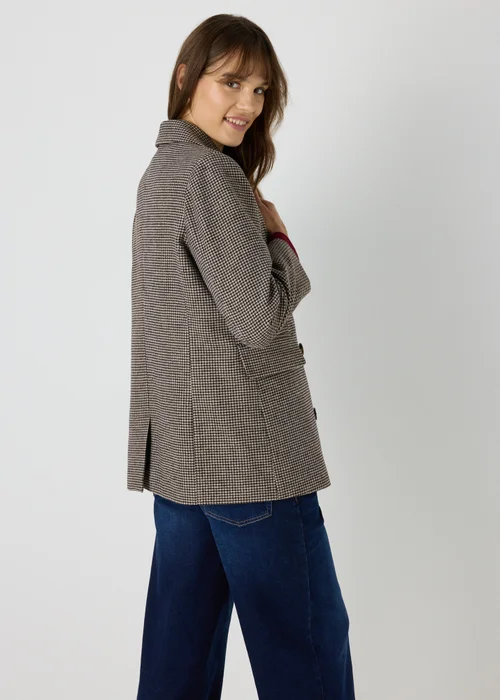 Black Check Blazer - 8 Image 2