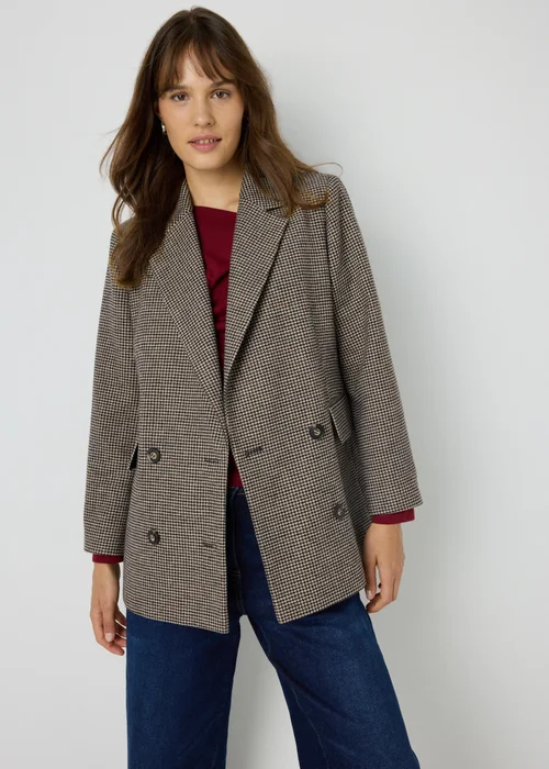 Black Check Blazer - 8 Image 1