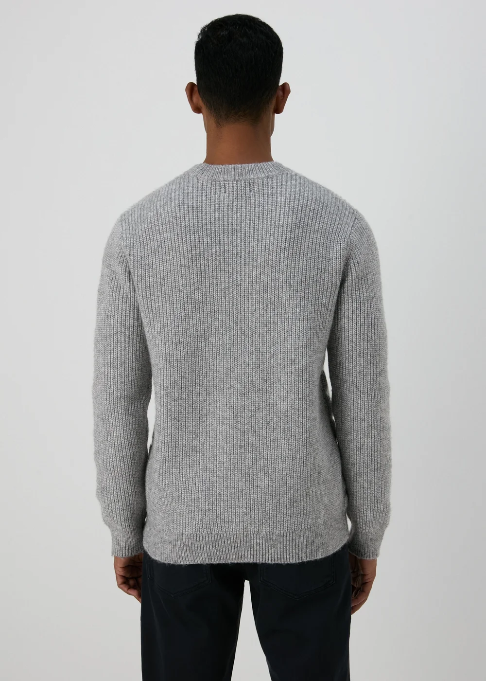 Grey Soft Cable Jumper - S Image 2