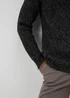 Charcoal Knit Jumper - Small Image 3