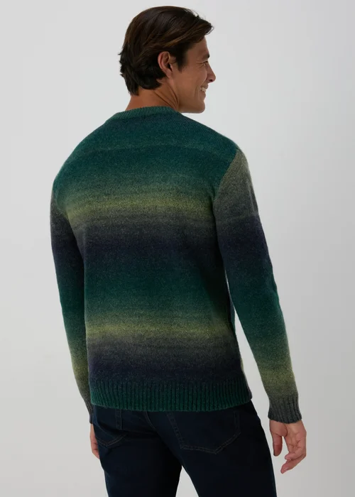 Green Ombre Knit Jumper - S Image 2