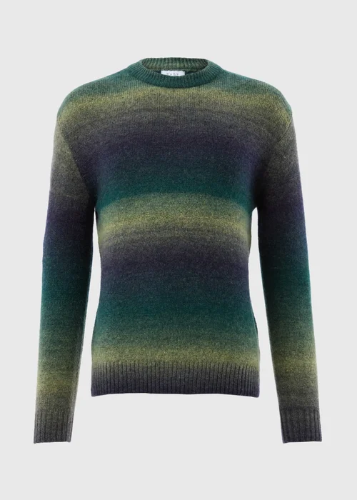 Green Ombre Knit Jumper - S Image 4