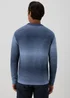 Blue Ombre Knit Jumper - S Image 2