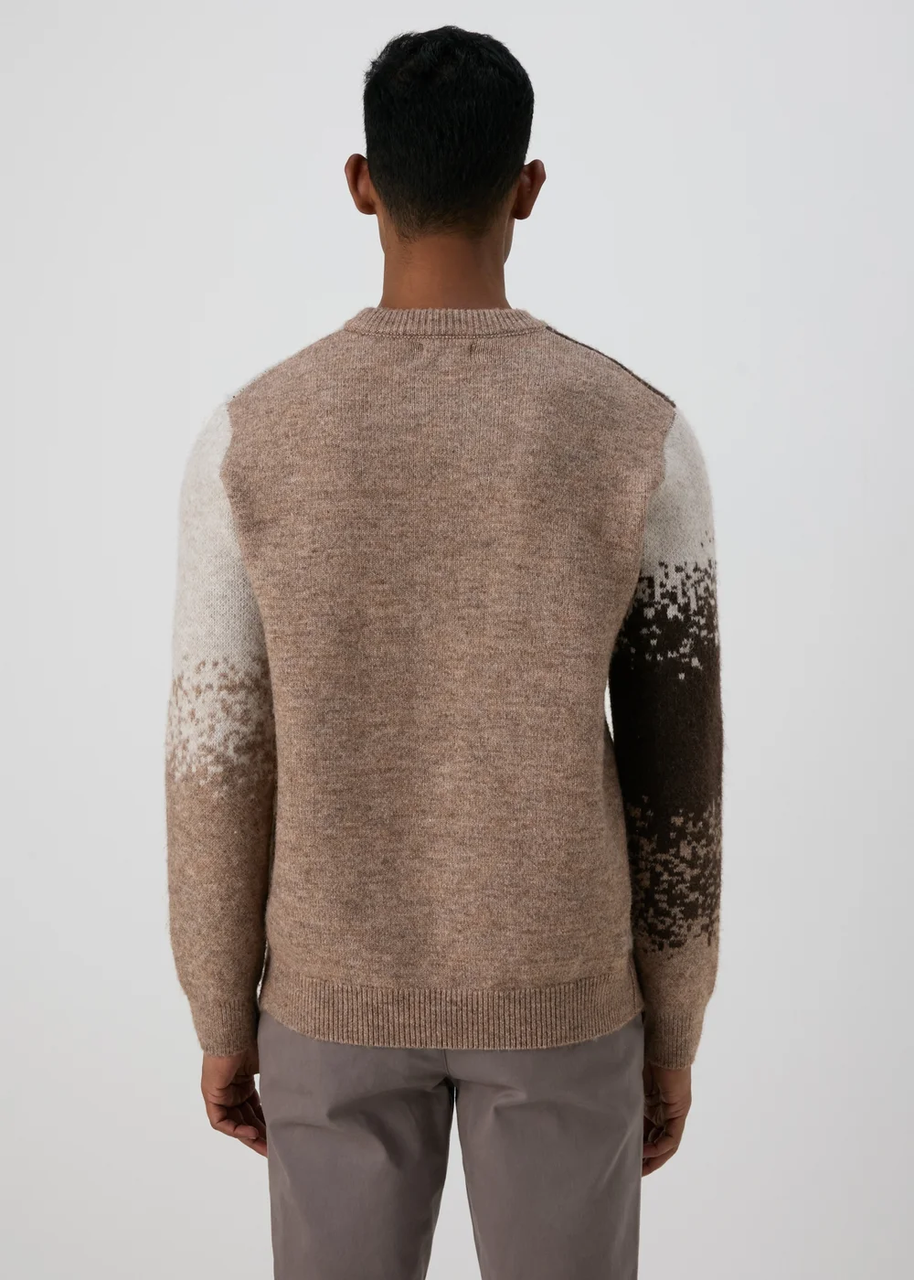 Brown Digital Print Jumper - Small Image 2