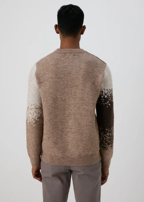 Brown Digital Print Jumper - Small Image 2