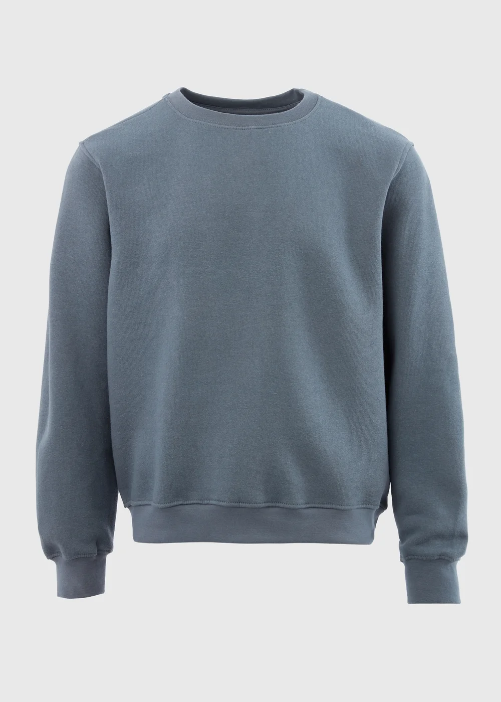 Dark Grey Crewneck Sweatshirt - Small Image 5