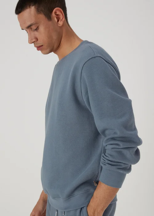 Dark Grey Crewneck Sweatshirt - Small Image 3