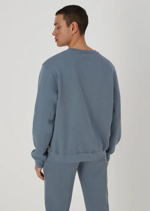 Dark Grey Crewneck Sweatshirt - Small Image 2