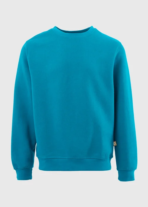Teal Crewneck Sweatshirt - Small Image 5
