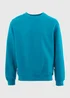 Teal Crewneck Sweatshirt - Small Image 5