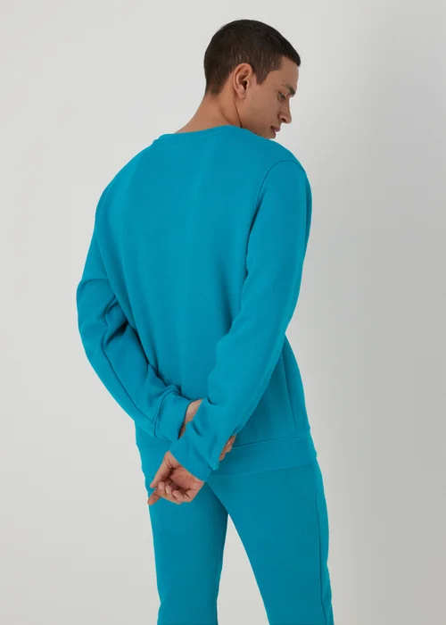 Teal Crewneck Sweatshirt - Small Image 2