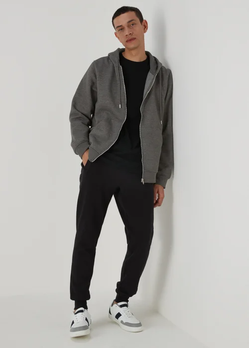 Charcoal Zip Hoodie - S Image 1