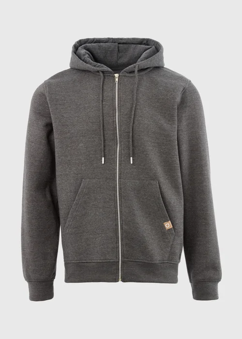Charcoal Zip Hoodie - S Image 5